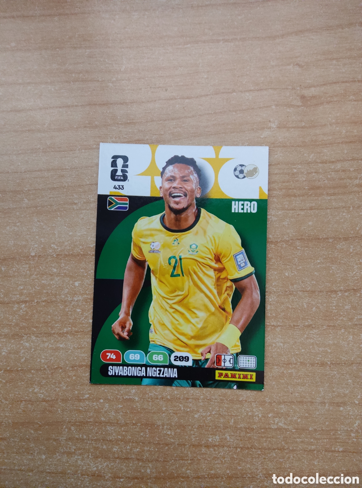 Cromos de f&uacute;tbol: 433 SIYABONGA NGEZANA SUDAFRICA ADRENALYN XL MUNDIAL 2026