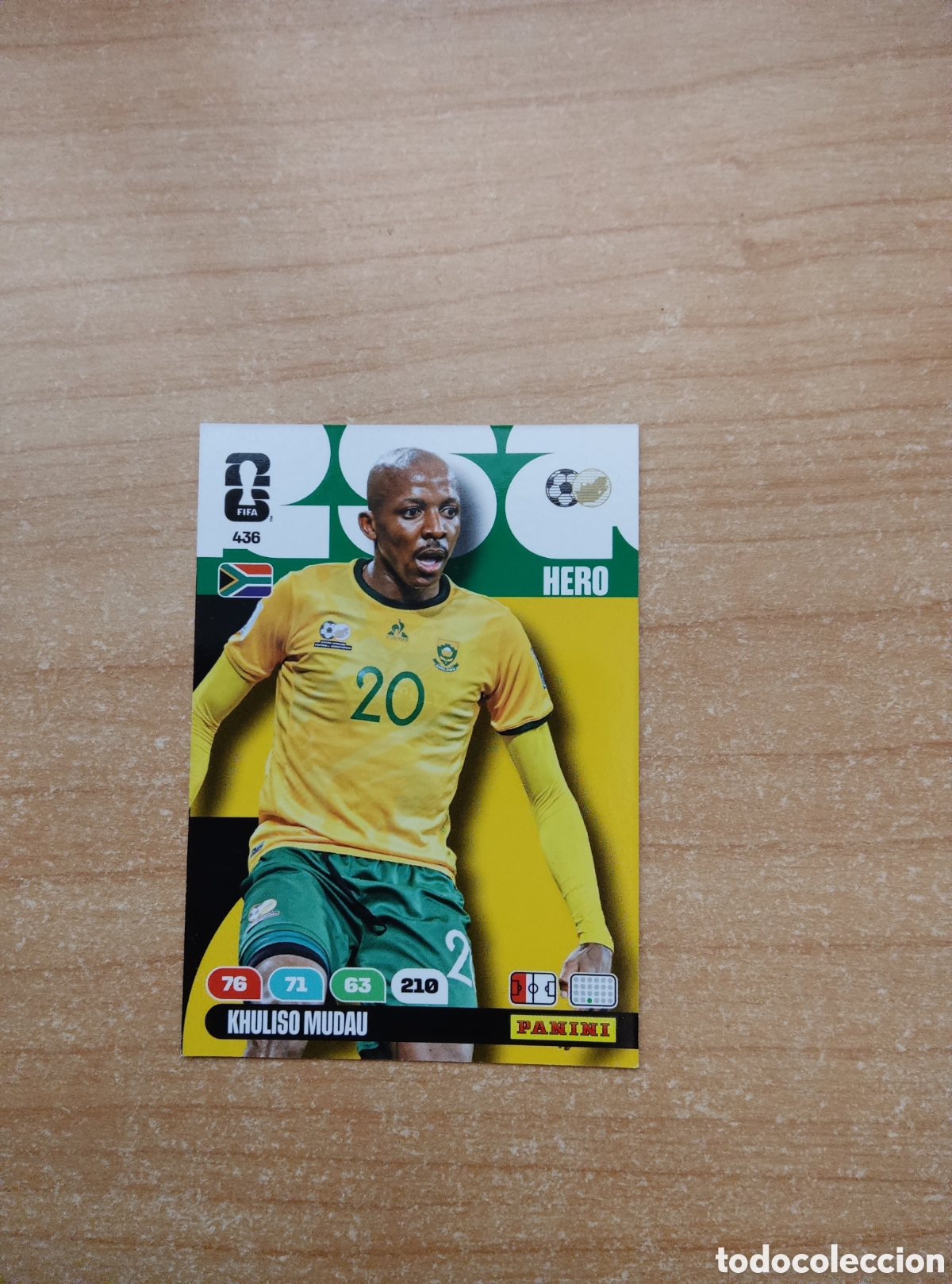 Cromos de f&uacute;tbol: 436 KHULISO MUDAU SUDAFRICA ADRENALYN XL MUNDIAL 2026