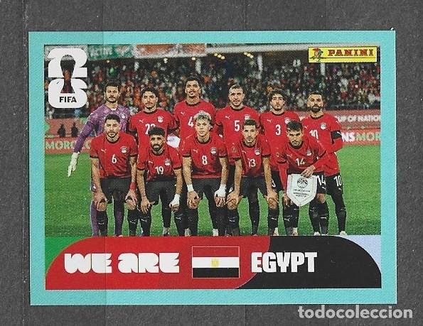 Cromos de f&uacute;tbol: Mundial 2026 - Equipo - N&ordm; 13 - Egipto