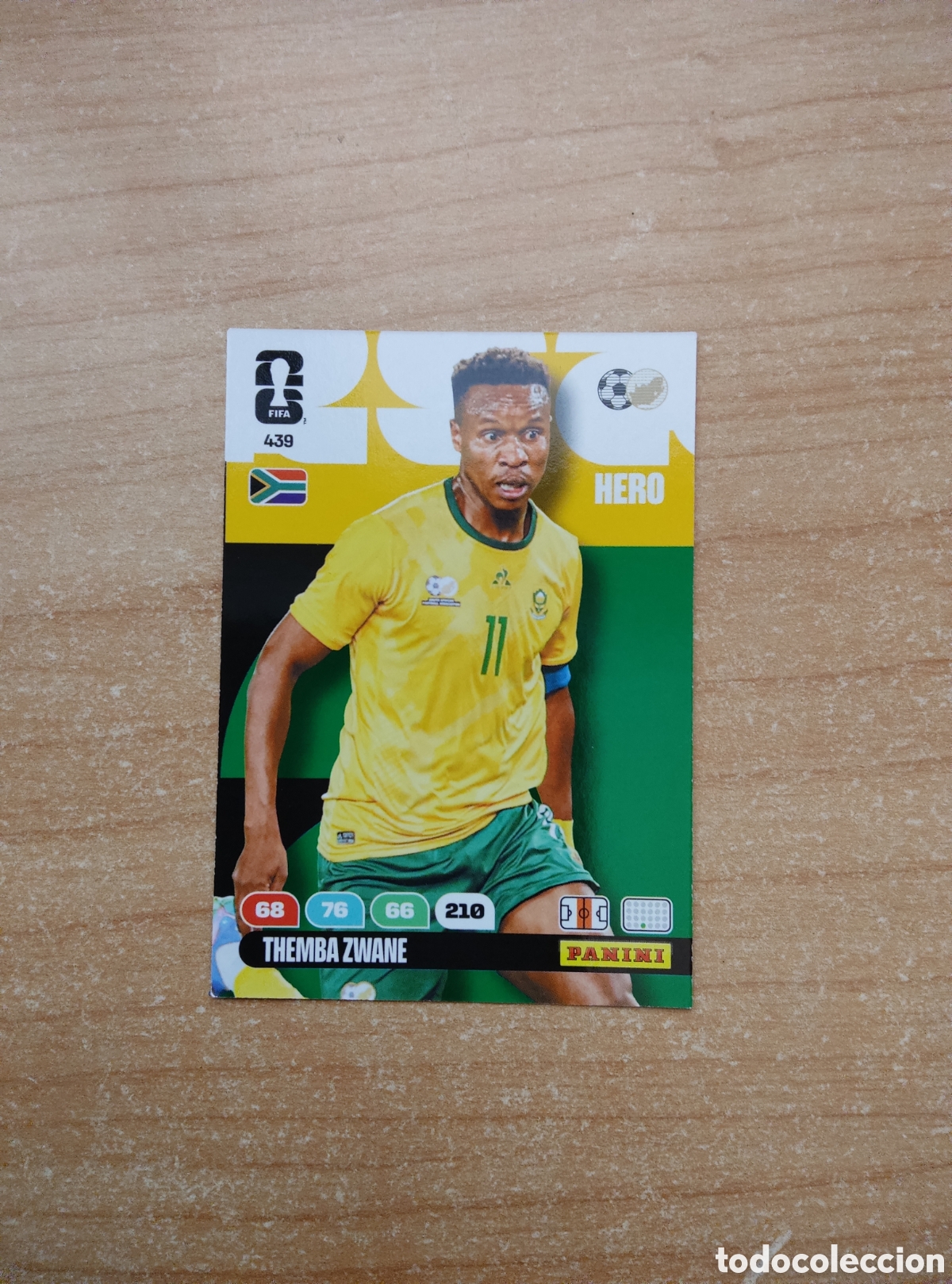 Cromos de f&uacute;tbol: 439 THEMBA ZWANE SUDAFRICA ADRENALYN XL MUNDIAL 2026
