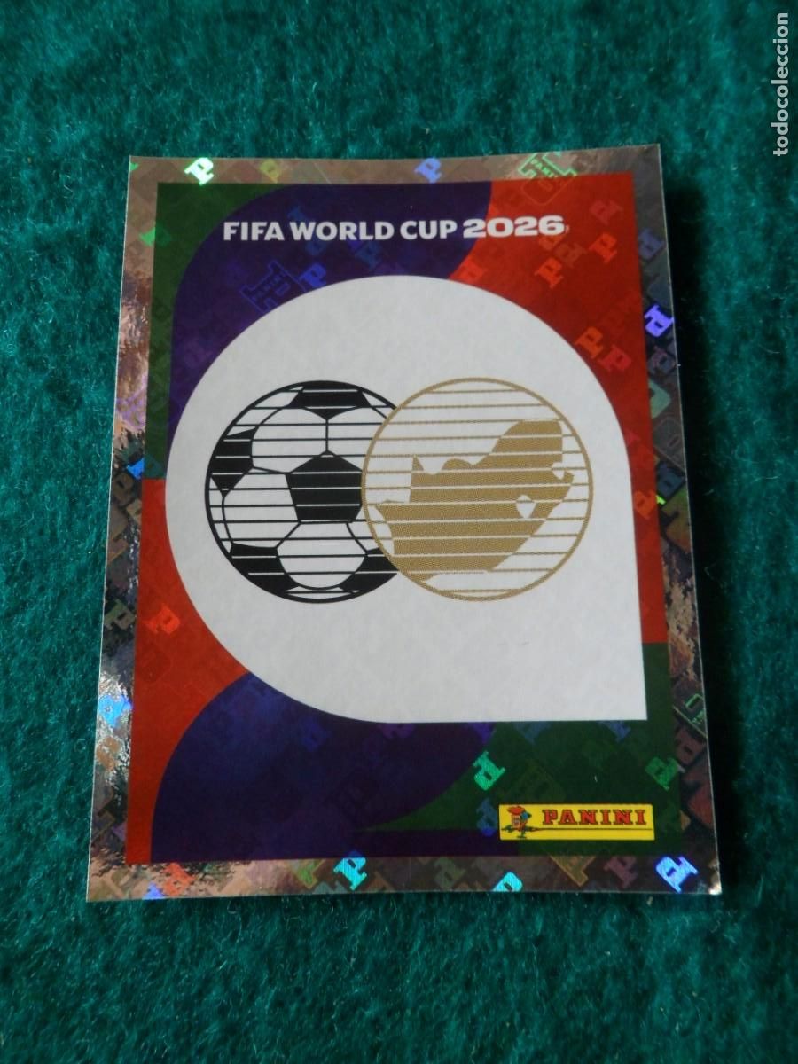 Cromos de f&uacute;tbol: CROMO FIFA WORLD CUP 2026. PANINI. LOGO REP&Uacute;PLICA SUDAFRICANA. RSA 1