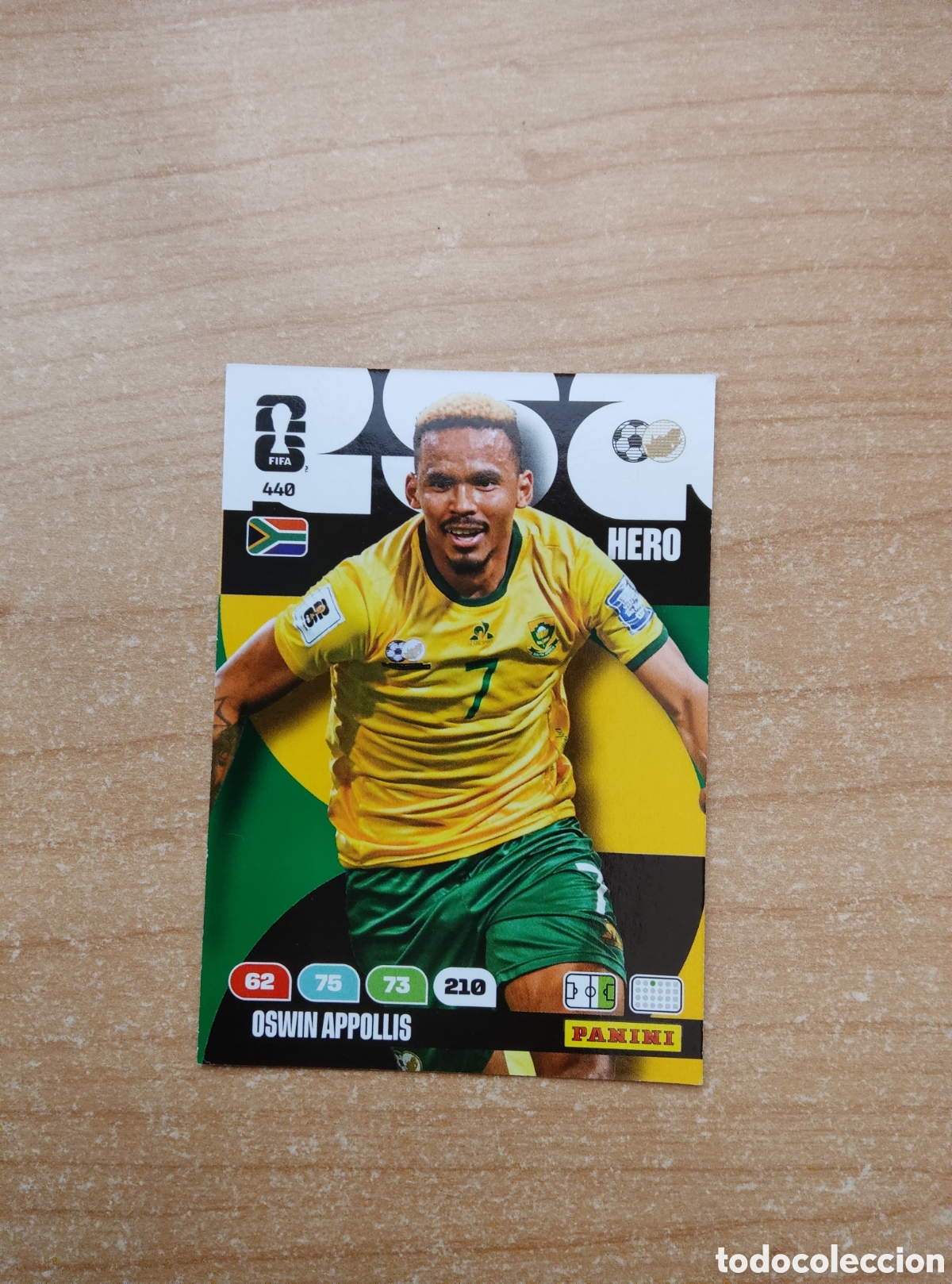 Cromos de f&uacute;tbol: 440 OSWIN APPOLLIS SUDAFRICA ADRENALYN XL MUNDIAL 2026