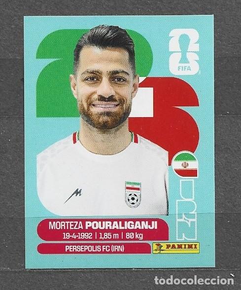 Cromos de f&uacute;tbol: Mundial 2026 - Morteza Pouraliganji - N&ordm; 3 - Ir&aacute;n
