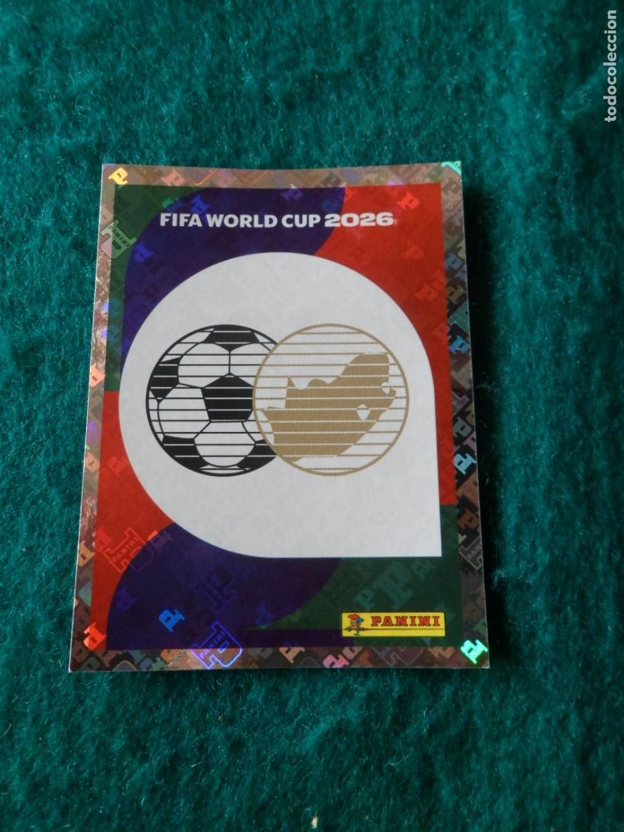 Cromos de f&uacute;tbol: CROMO FIFA WORLD CUP 2026. PANINI. LOGO REP&Uacute;PLICA SUDAFRICANA. RSA 1