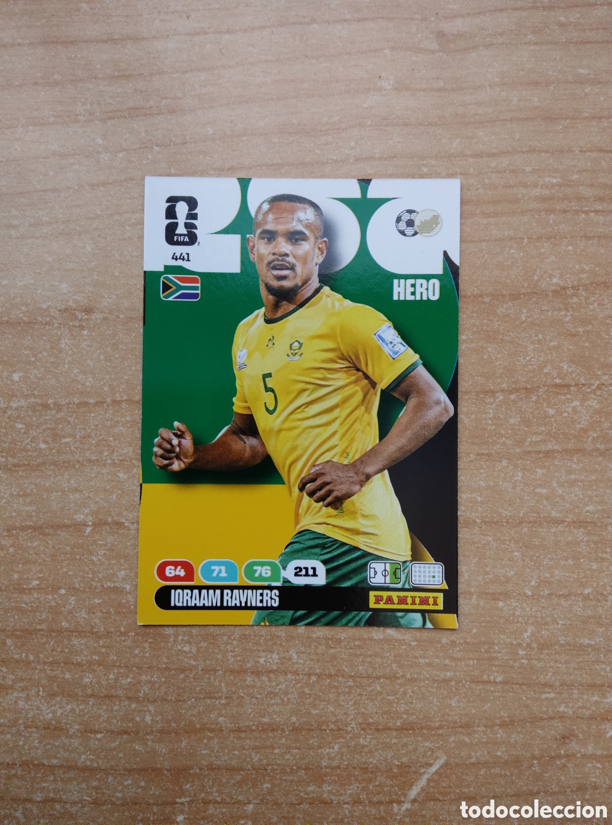 Cromos de f&uacute;tbol: 441 IQRAAM RAYNERS SUDAFRICA ADRENALYN XL MUNDIAL 2026
