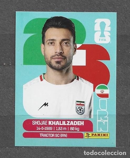 Cromos de f&uacute;tbol: Mundial 2026 - Shojae Khalilzadeh - N&ordm; 6 - Ir&aacute;n