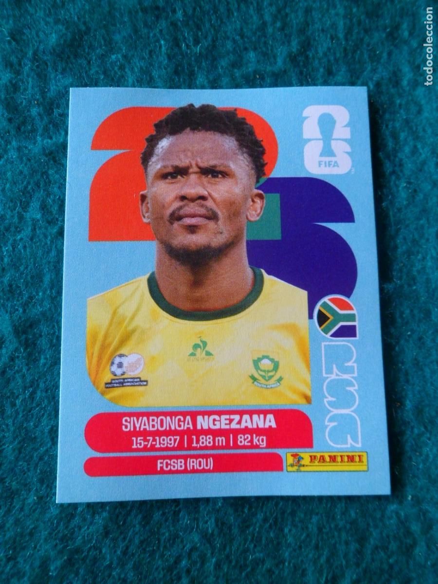 Cromos de f&uacute;tbol: CROMO FIFA WORLD CUP 2026. PANINI. SIVABONGA NGEZANA. RSA 8