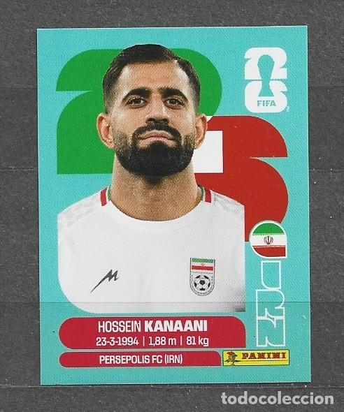 Cromos de f&uacute;tbol: Mundial 2026 - Hossen Kanaani - N&ordm; 8 - Ir&aacute;n