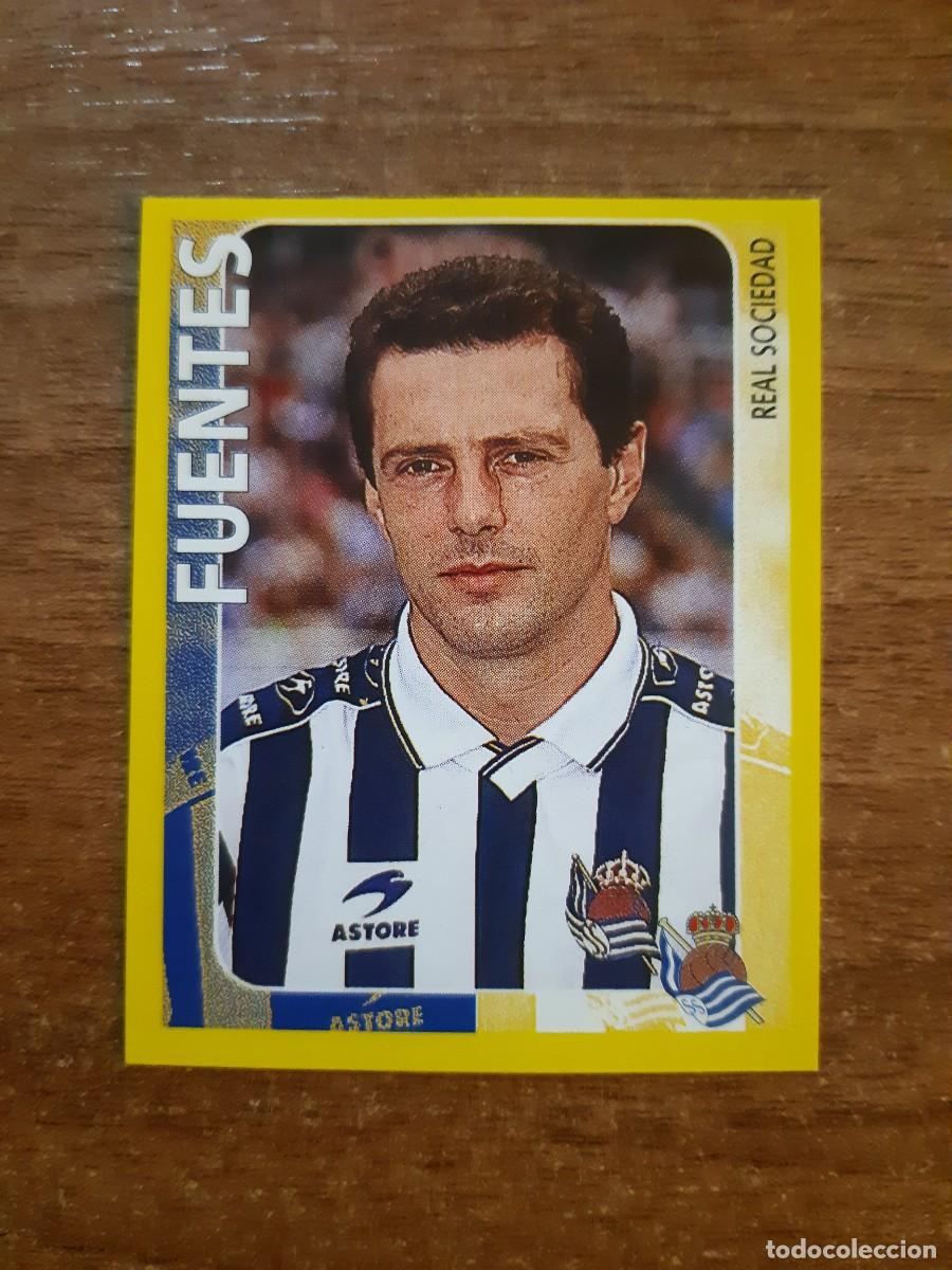 Cromos de f&uacute;tbol: N&deg;335 FUENTES REAL SOCIEDAD SUPER CAMPEONATO 98-99 PANINI SPORTS. NUNCA PEGADO, SIN PEGAR