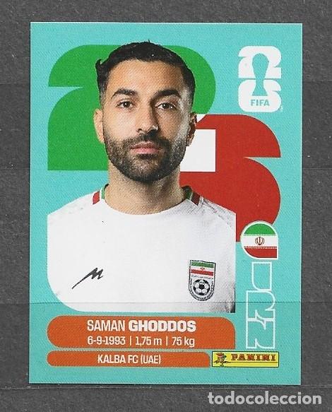 Cromos de f&uacute;tbol: Mundial 2026 - Saman Ghoddos - N&ordm; 12 - Ir&aacute;n