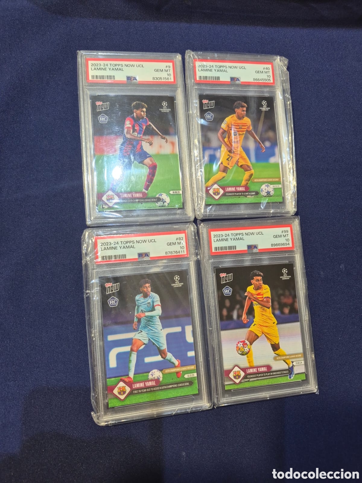 Cromos de f&uacute;tbol: Lamine Yamal Fc Barcelona