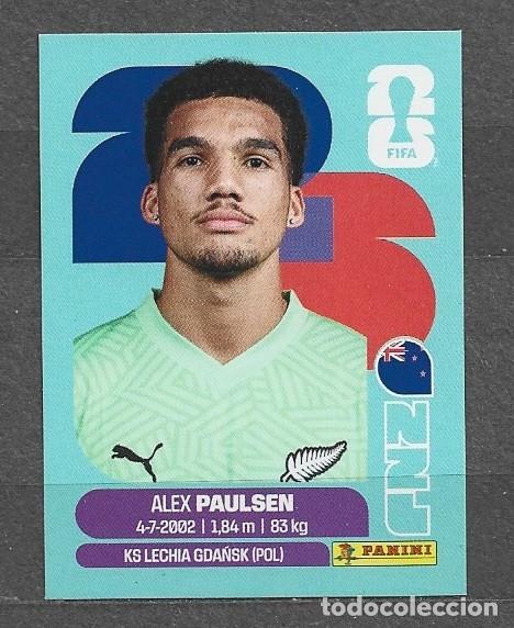 Cromos de f&uacute;tbol: Mundial 2026 - Alex Paulsen - N&ordm; 3 - Nueva Zelanda