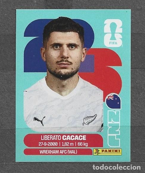 Cromos de f&uacute;tbol: Mundial 2026 - Liberato Cacace - N&ordm; 5 - Nueva Zelanda