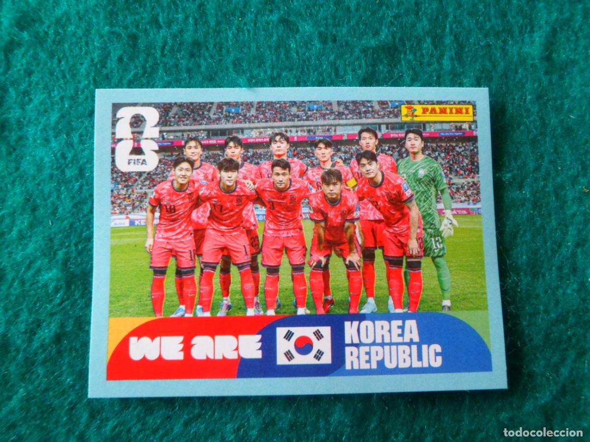 Cromos de f&uacute;tbol: CROMO FIFA WORLD CUP 2026. PANINI. EQUIPO (TEAM). KOR 13