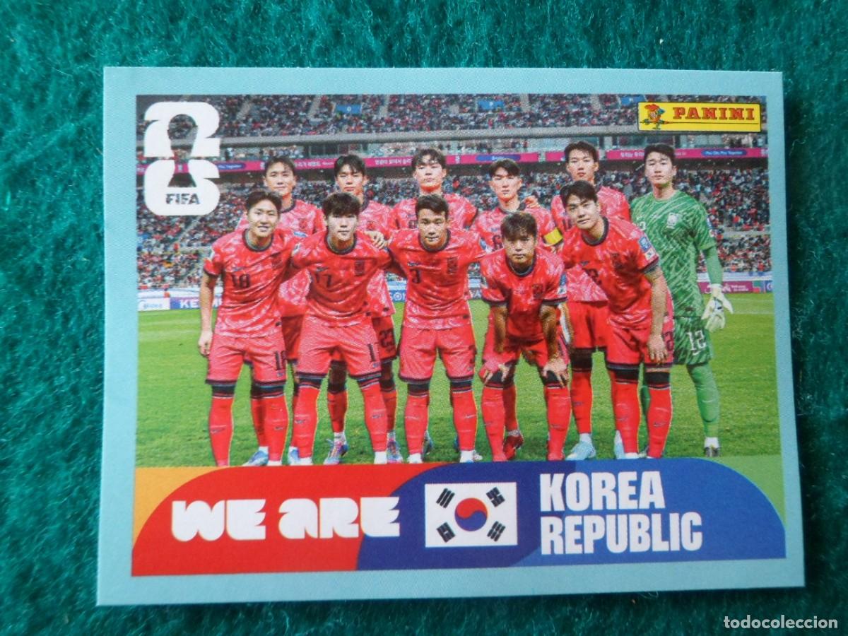 Cromos de f&uacute;tbol: CROMO FIFA WORLD CUP 2026. PANINI. EQUIPO (TEAM). KOR 13