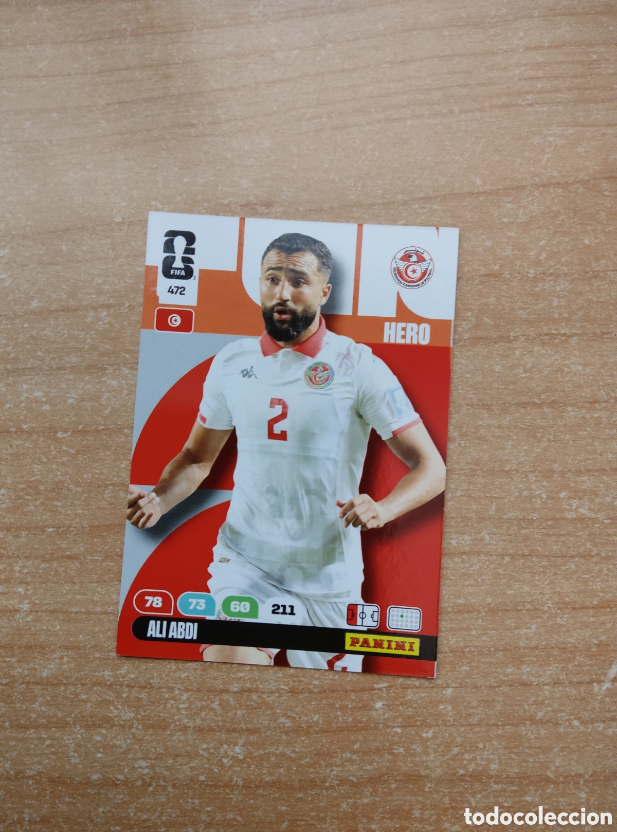 Cromos de f&uacute;tbol: 472 ALI ABDI TUNEZ ADRENALYN XL MUNDIAL 2026