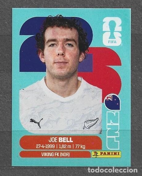 Cromos de f&uacute;tbol: Mundial 2026 - Joe Bell - N&ordm; 10 - Nueva Zelanda