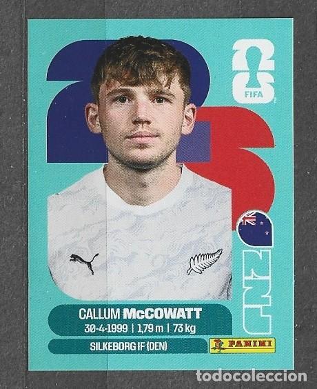 Cromos de f&uacute;tbol: Mundial 2026 - Callum McCowatt - N&ordm; 19 - Nueva Zelanda
