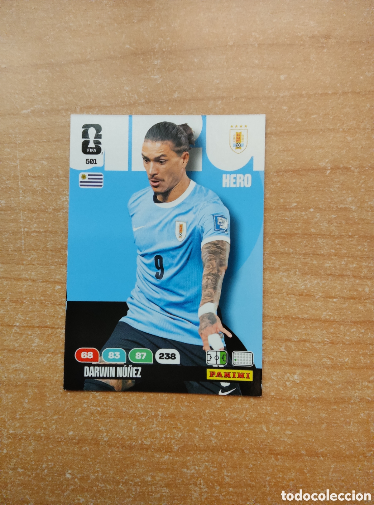 Cromos de f&uacute;tbol: 501 DARWIN NU&Ntilde;EZ URUGUAY ADRENALYN XL MUNDIAL 2026