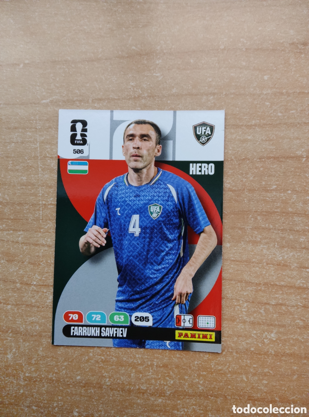Cromos de f&uacute;tbol: 506 FARRUKH SAYFIEV UZBEKISTAN ADRENALYN XL MUNDIAL 2026
