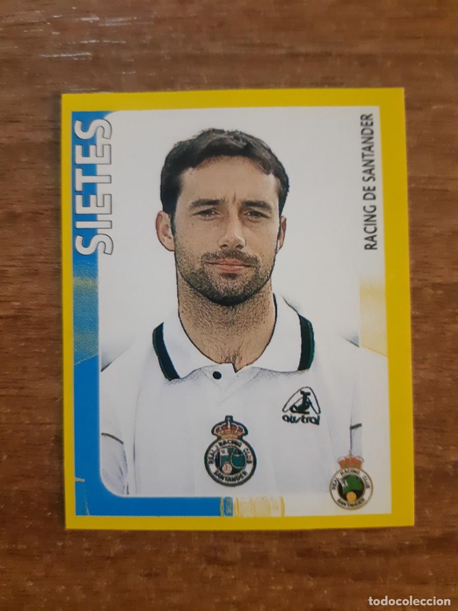 Cromos de f&uacute;tbol: N&deg;290 SIETES RACING SANTANDER SUPER CAMPEONATO 98-99 PANINI SPORTS. NUNCA PEGADO, SIN PEGAR