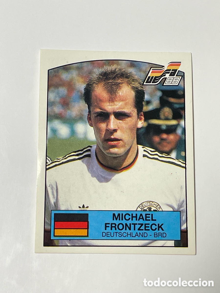 Cromos de f&uacute;tbol: Michael Frontzeck Alemania Panini EURO 88 #59