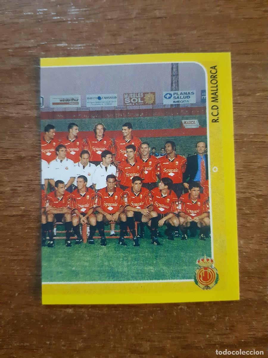 Cromos de f&uacute;tbol: N&deg;230 PLANTILLA MALLORCA 2/2 SUPER CAMPEONATO 98-99 PANINI SPORTS. NUNCA PEGADO, SIN PEGAR