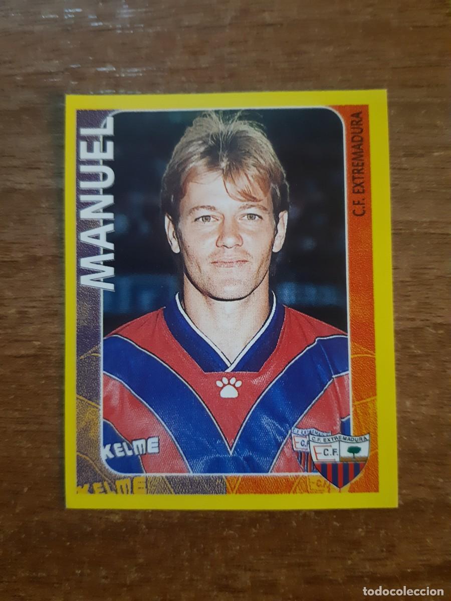 Cromos de f&uacute;tbol: N&deg;224 MANUEL EXTREMADURA SUPER CAMPEONATO 98-99 PANINI SPORTS. NUNCA PEGADO, SIN PEGAR