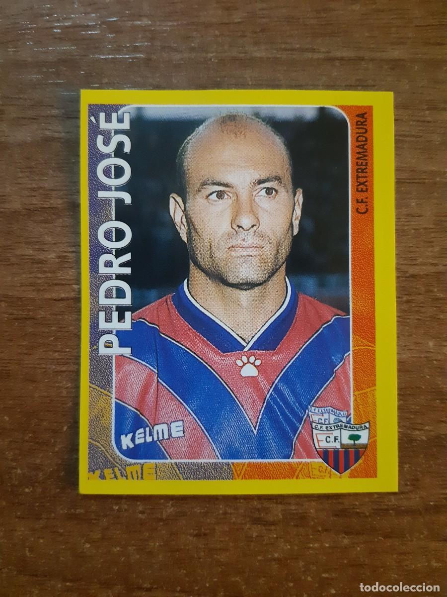 Cromos de f&uacute;tbol: N&deg;218 PEDRRO JOS&Eacute; EXTREMADURA SUPER CAMPEONATO 98-99 PANINI SPORTS. NUNCA PEGADO, SIN PEGAR