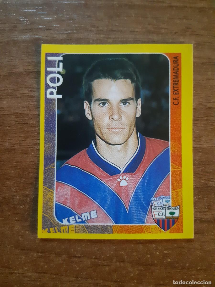 Cromos de f&uacute;tbol: N&deg;215 POLI EXTREMADURA SUPER CAMPEONATO 98-99 PANINI SPORTS. NUNCA PEGADO, SIN PEGAR