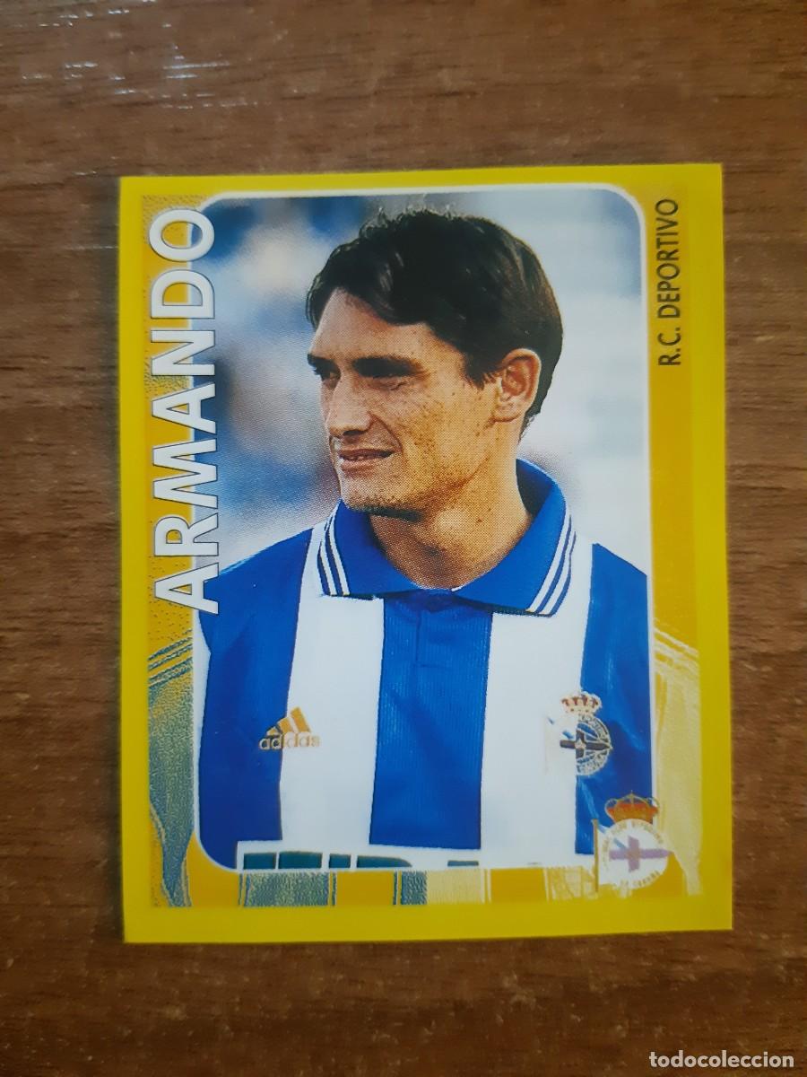 Cromos de f&uacute;tbol: N&deg;160 ARMANDO DEPORTIVO CORU&Ntilde;A SUPER CAMPEONATO 98-99 PANINI SPORTS. NUNCA PEGADO, SIN PEGAR