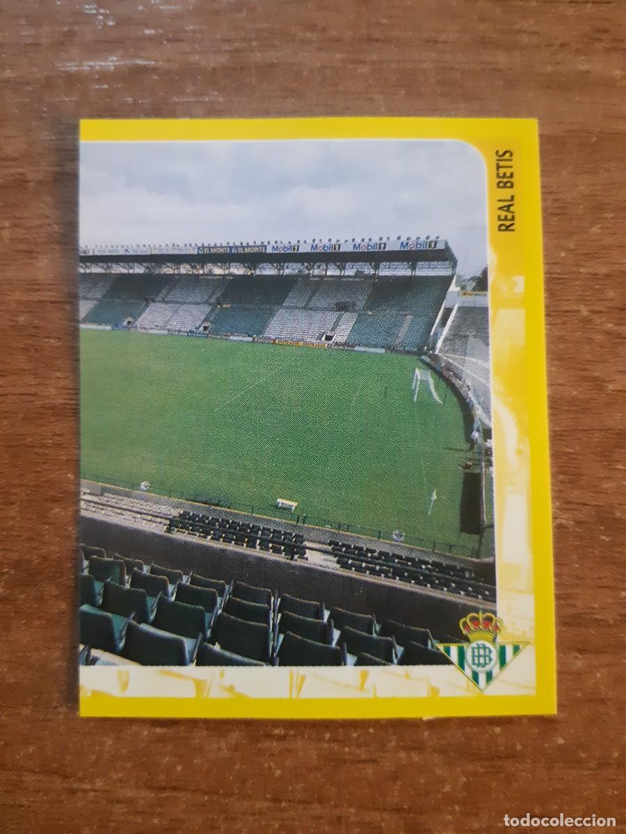 Cromos de f&uacute;tbol: N&deg;108 ESTADIO BENITO VILLAMAR&Iacute;N BETIS SUPER CAMPEONATO 98-99 PANINI SPORTS. NUNCA PEGADO, SIN PEGAR