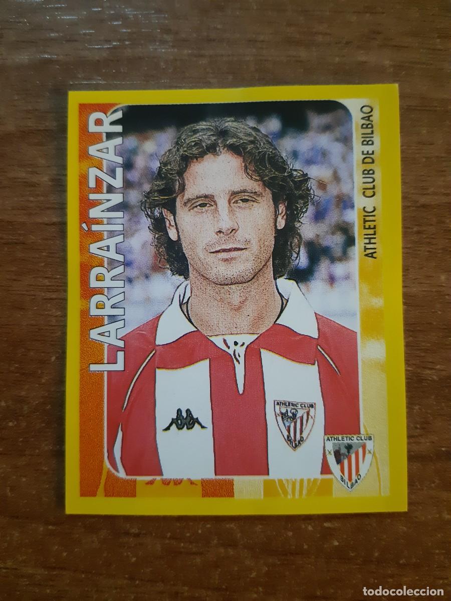 Cromos de f&uacute;tbol: N&deg;35 LARRAINZAR ATHLETIC BILBAO SUPER CAMPEONATO 98-99 PANINI SPORTS. NUNCA PEGADO, SIN PEGAR