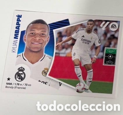 Cromos de f&uacute;tbol: MBAPPE REAL MADRID Panini La Liga Este 2024 2025