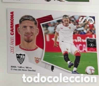 Cromos de f&uacute;tbol: JOSE ANGEL CARMONA SEVILLA Panini La Liga Este 2024 2025