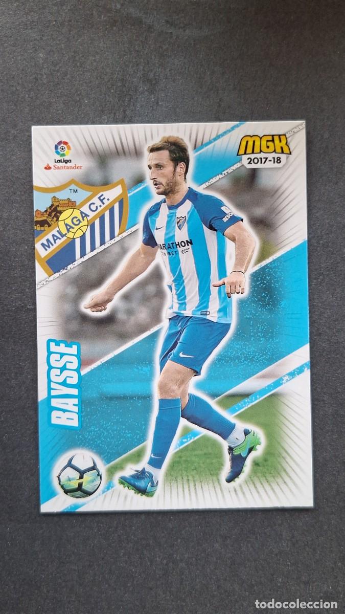 Cromos de f&uacute;tbol: L1 BAYSSE MALAGA C. F. 411 PANINI MEGACRACKS 2017 2018 17 18