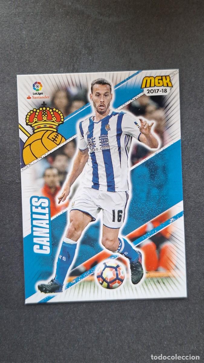 Cromos de f&uacute;tbol: L1 CANALES REAL SOCIEDAD 443 PANINI MEGACRACKS 2017 2018 17 18
