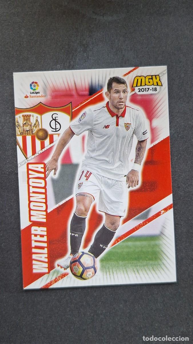 Cromos de f&uacute;tbol: L1 WALTER MONTOYA SEVILLA F. C. 471 PANINI MEGACRACKS 2017 2018 17 18