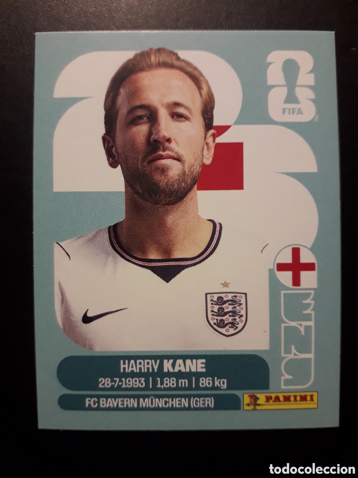 Cromos de f&uacute;tbol: KANE INGLATERRA ENG 18 MUNDIAL F&Uacute;TBOL 2026 FIFA WORLD CUP PANINI SIN PEGAR PEDIDO M&Iacute;NIMO 3&euro;