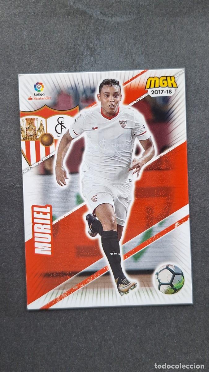 Cromos de f&uacute;tbol: L1 MURIEL SEVILLA F. C. 476 PANINI MEGACRACKS 2017 2018 17 18