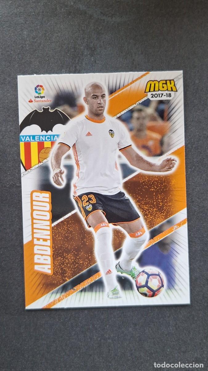 Cromos de f&uacute;tbol: L1 ABDENNOUR VALENCIA C. F. 493 PANINI MEGACRACKS 2017 2018 17 18