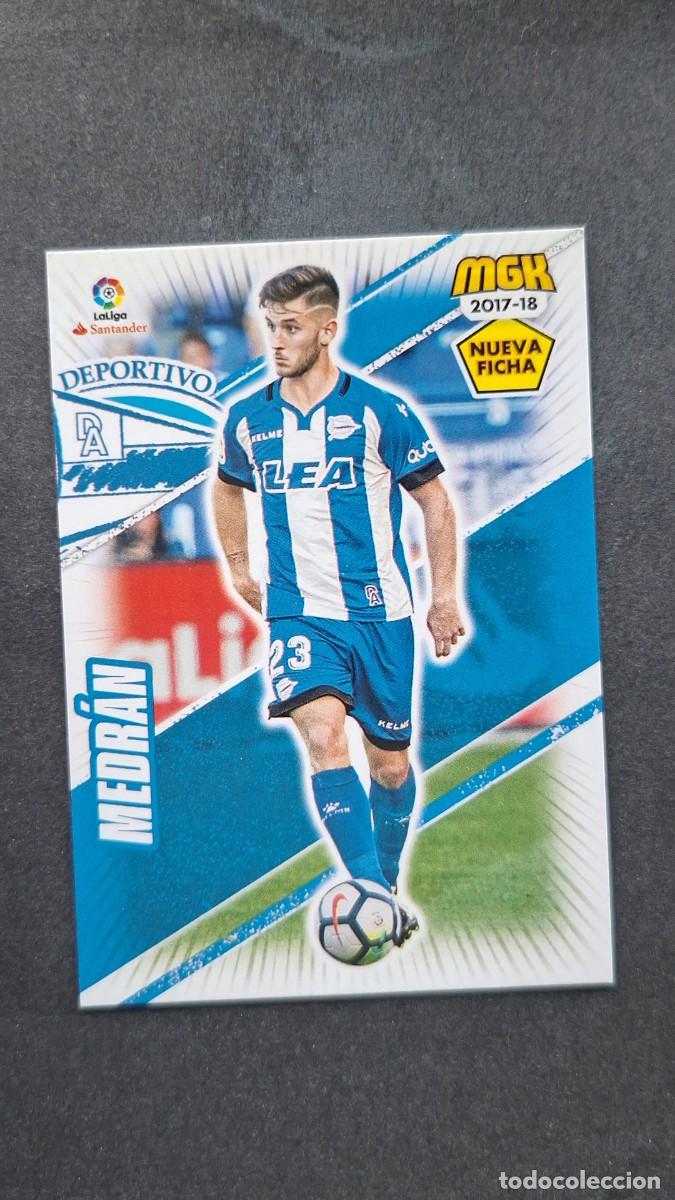 Cromos de f&uacute;tbol: L1 MEDRAN DEPORTIVO ALAVES 11 BIS NUEVA FICHA PANINI MEGACRACKS 2017 2018 17 18
