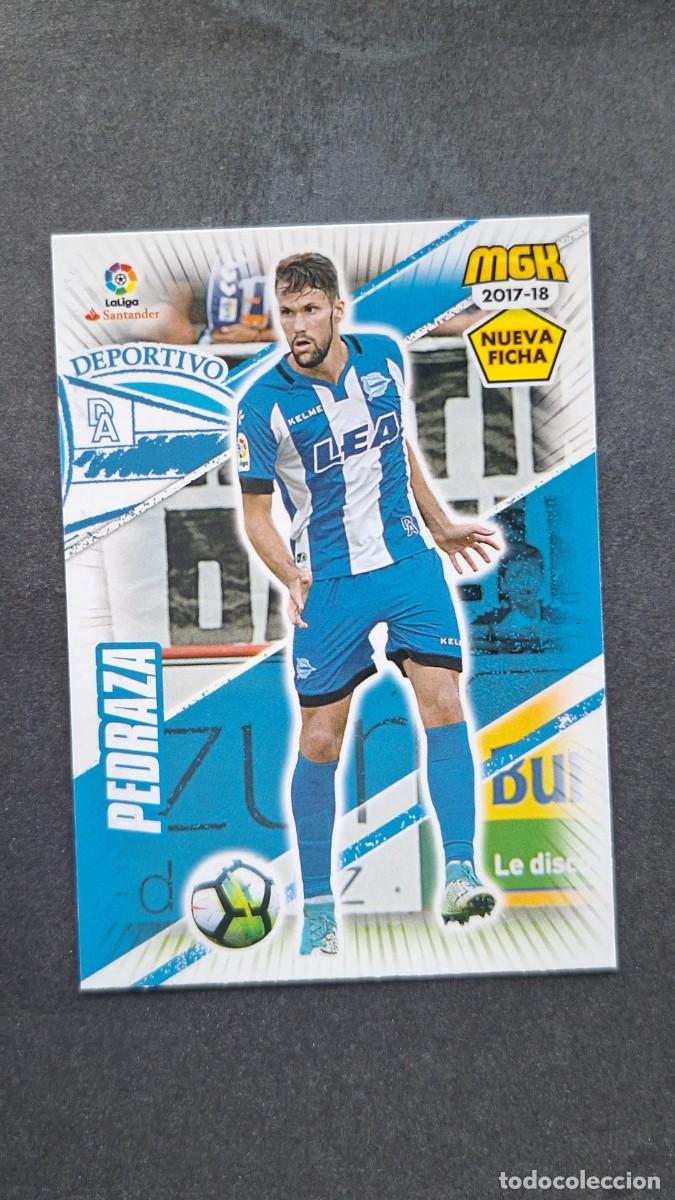 Cromos de f&uacute;tbol: L1 PEDRAZA DEPORTIVO ALAVES 13 BIS NUEVA FICHA PANINI MEGACRACKS 2017 2018 17 18