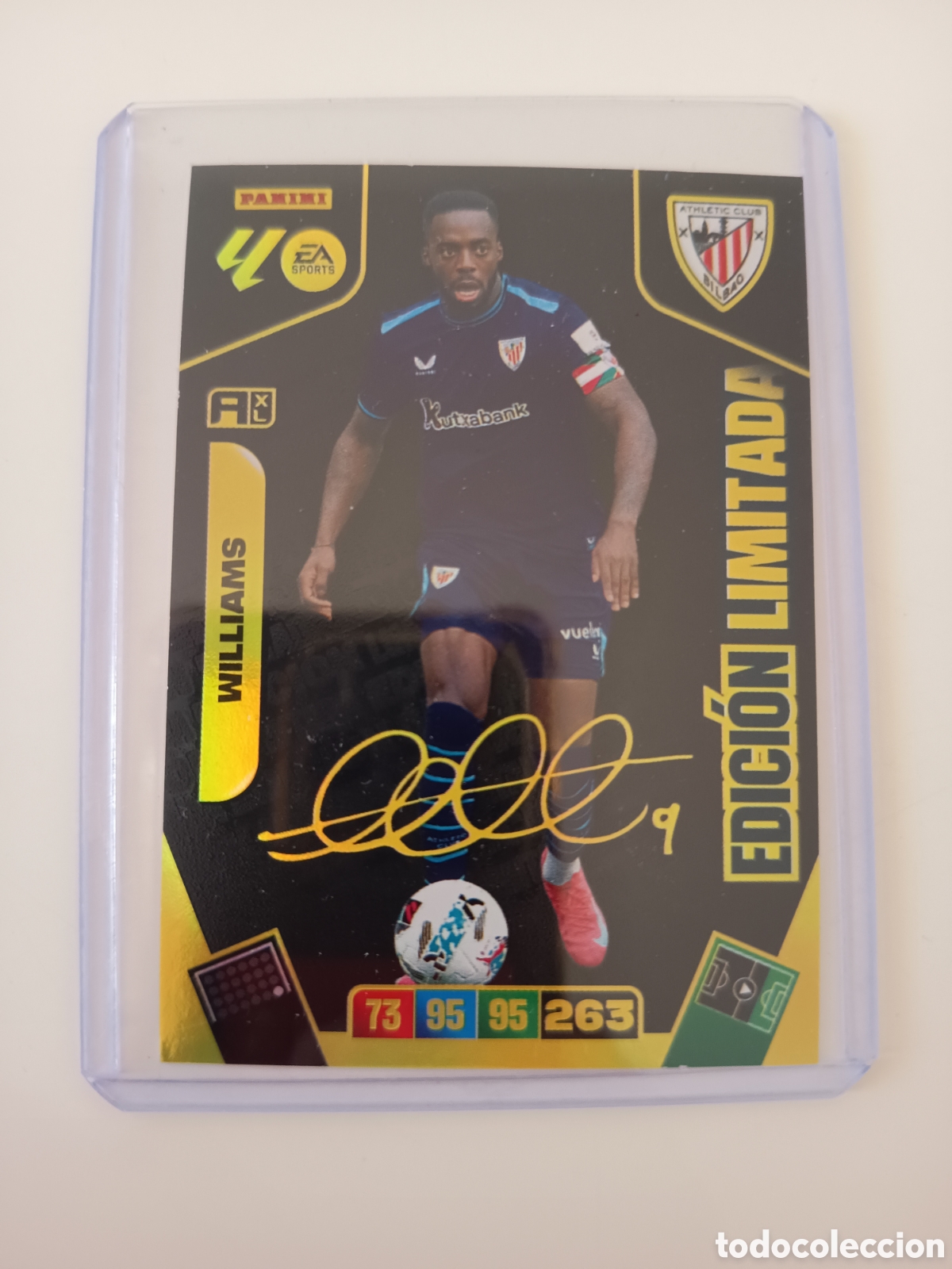 Cromos de f&uacute;tbol: Williams edici&oacute;n limitada firma adrenalyn 2025-2026