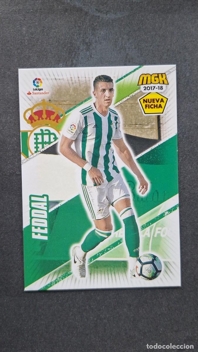 Cromos de f&uacute;tbol: L1 FEDDAL REAL BETIS BALOMPIE 116 BIS NUEVA FICHA PANINI MEGACRACKS 2017 2018 17 18