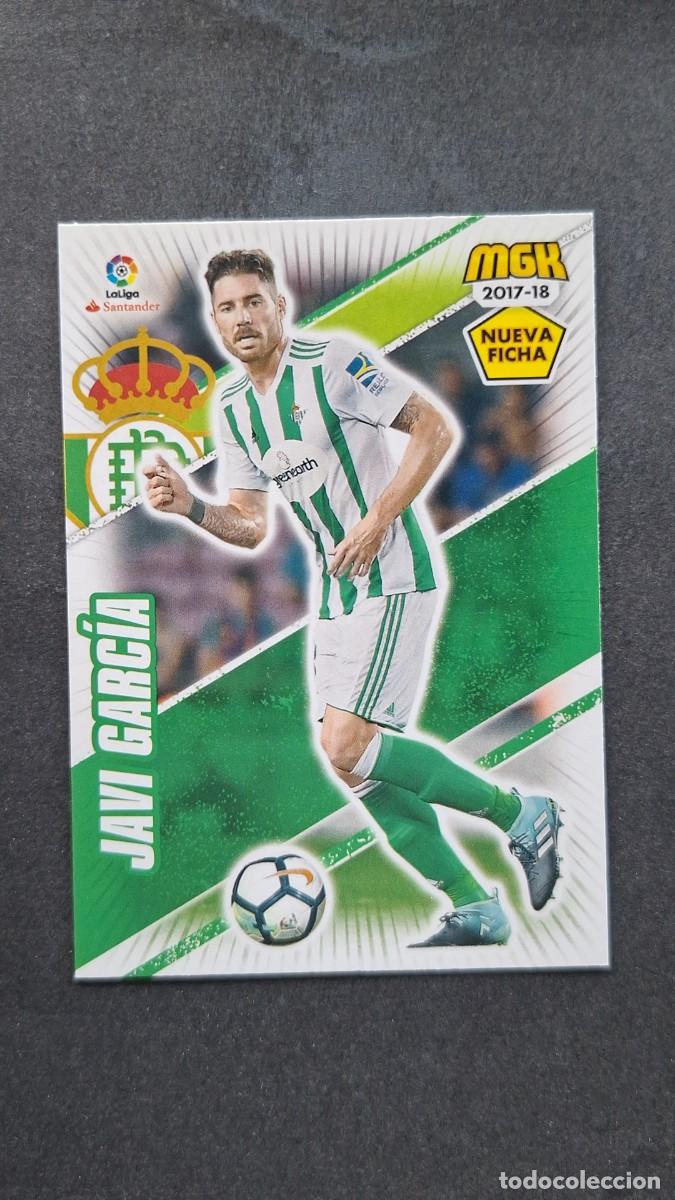Cromos de f&uacute;tbol: L1 JAVI GARCIA REAL BETIS BALOMPIE 120 BIS NUEVA FICHA PANINI MEGACRACKS 2017 2018 17 18