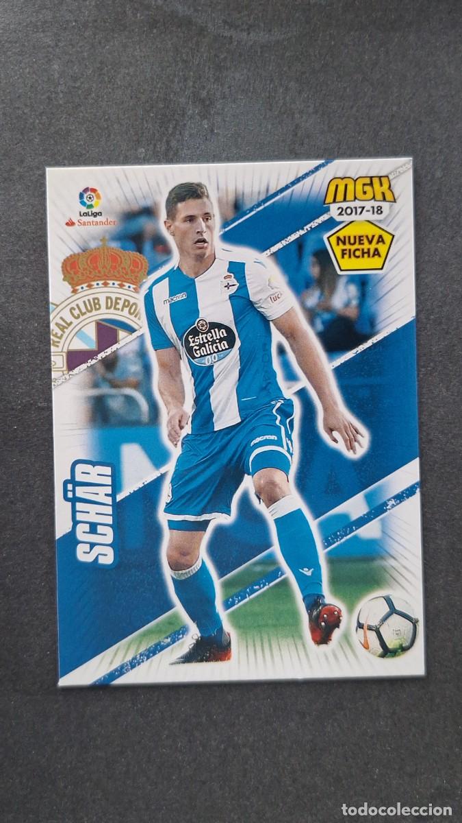 Cromos de f&uacute;tbol: L1 SCH&Auml;R DEPORTIVO DE LA CORU&Ntilde;A 168 BIS NUEVA FICHA PANINI MEGACRACKS 2017 2018 17 18