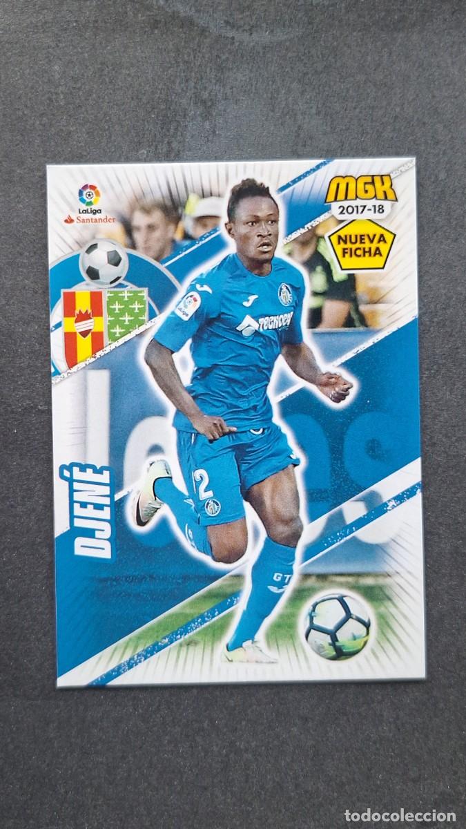 Cromos de f&uacute;tbol: L1 DJENE GETAFE C. F. 248 BIS NUEVA FICHA PANINI MEGACRACKS 2017 2018 17 18