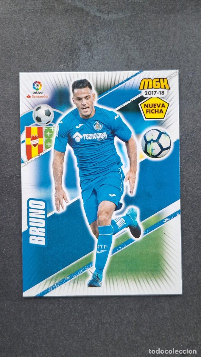 Cromos de f&uacute;tbol: L1 BRUNO GETAFE C. F. 250 BIS NUEVA FICHA PANINI MEGACRACKS 2017 2018 17 18