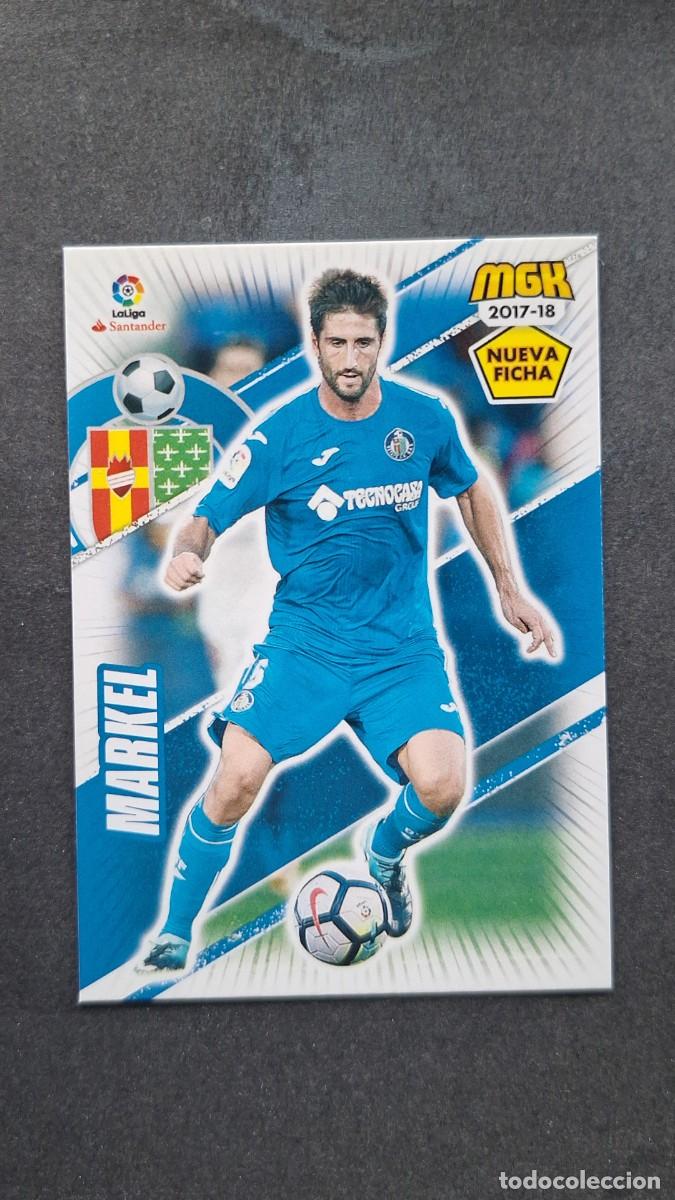 Cromos de f&uacute;tbol: L1 MARKEL GETAFE C. F. 254 BIS NUEVA FICHA PANINI MEGACRACKS 2017 2018 17 18